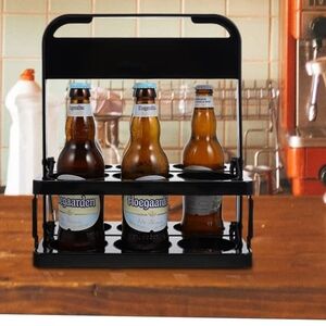Beer Bottle Carrier - Black